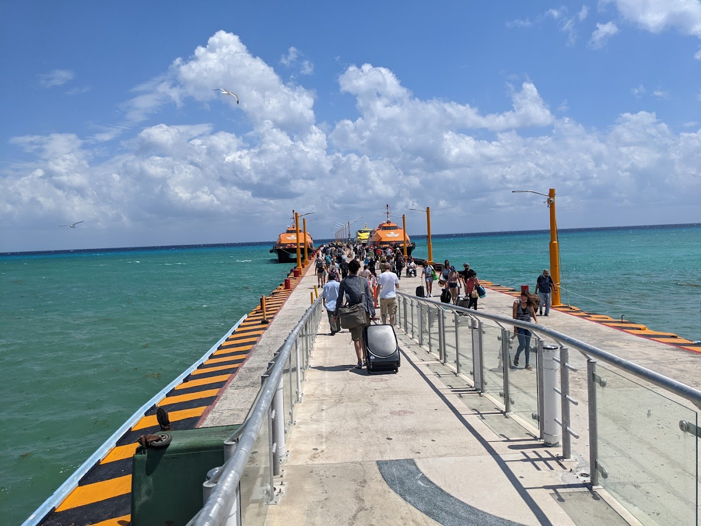 Cozumel en ferry, Playa del Carmen