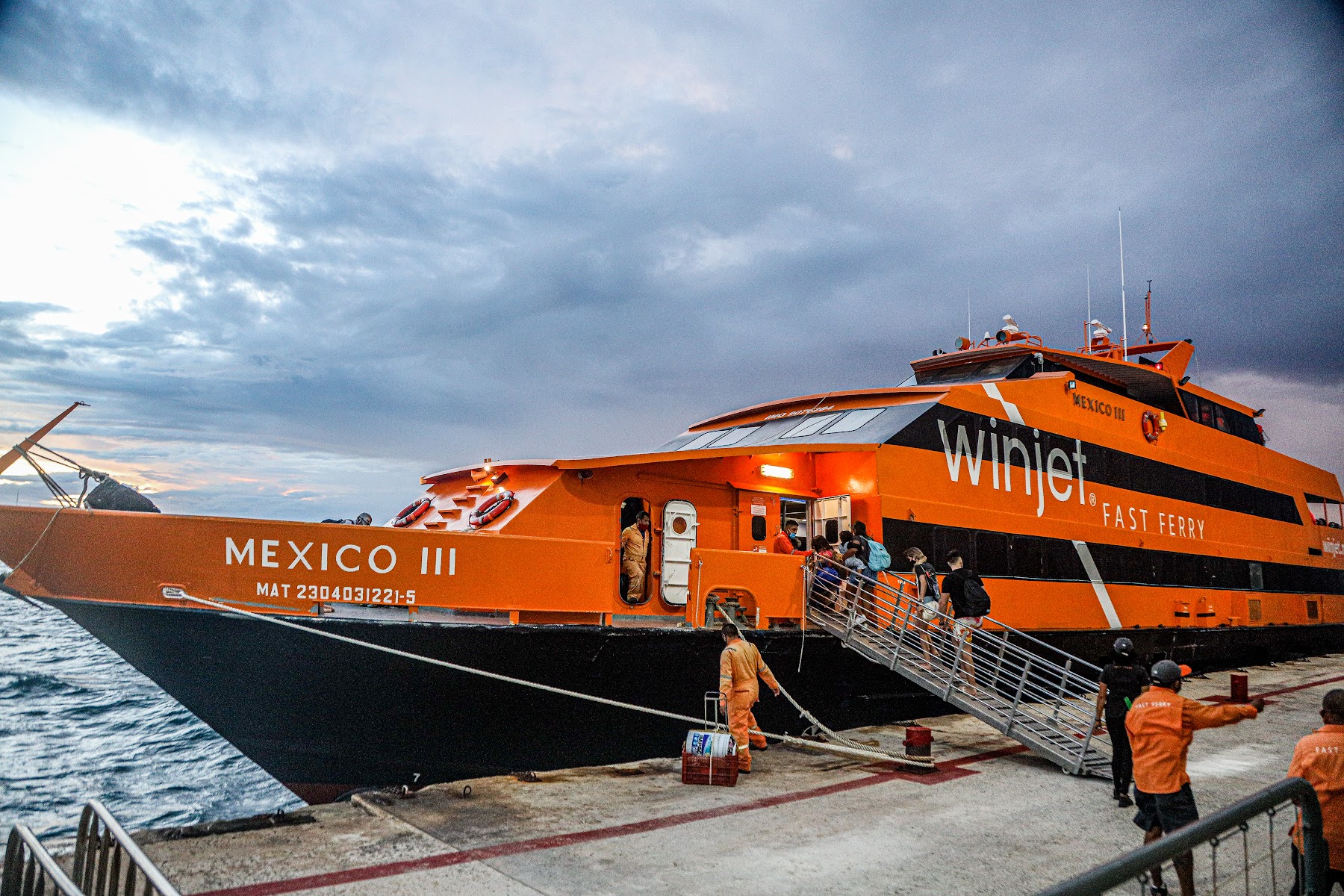 Cozumel en ferry, Playa del Carmen