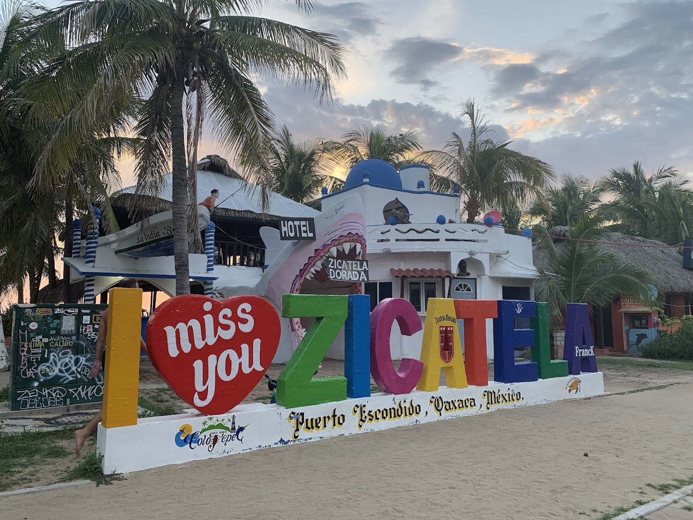 Playa Zicatela, Puerto Escondido