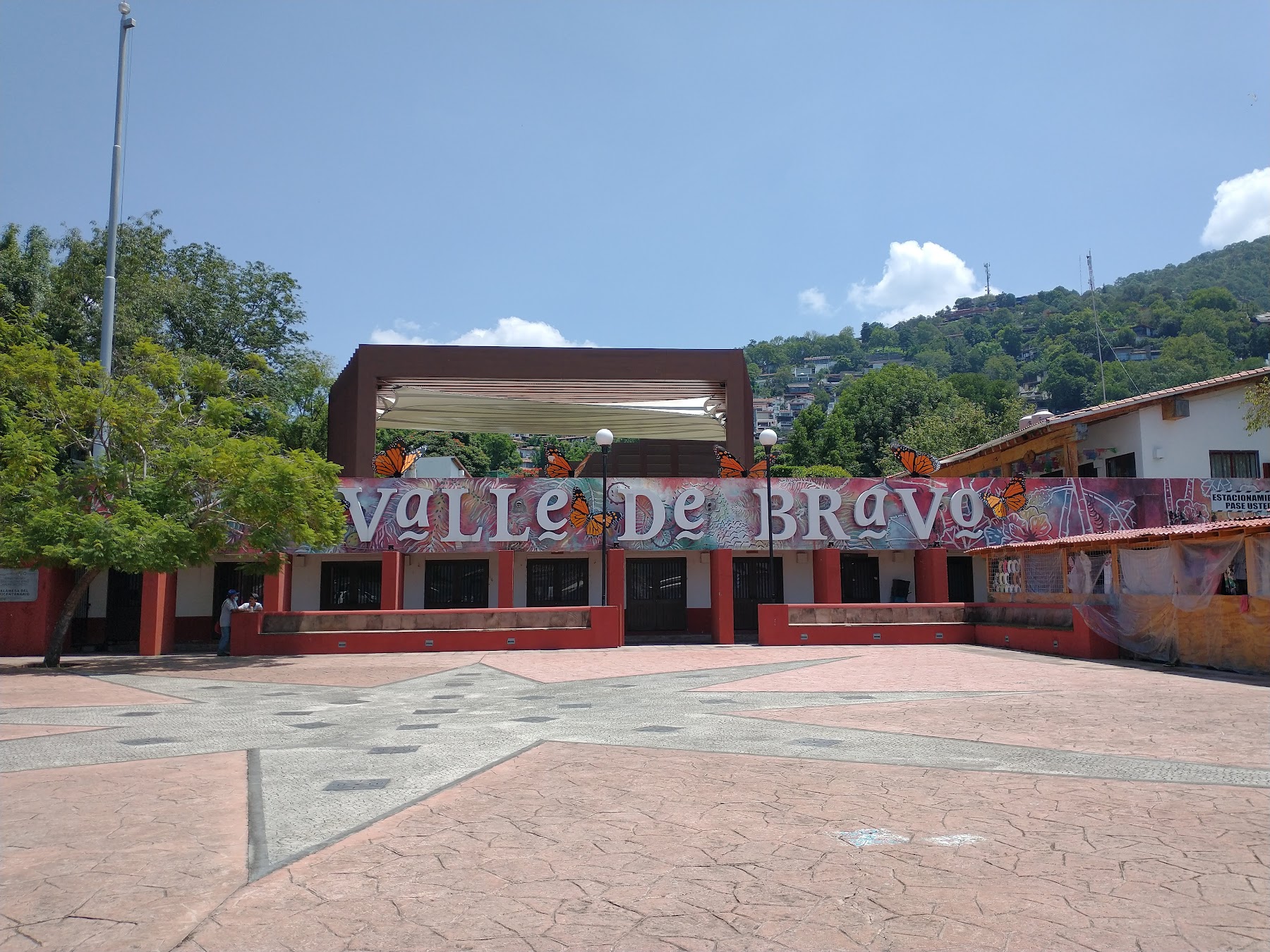 El embarcadero y el lago, Valle de Bravo